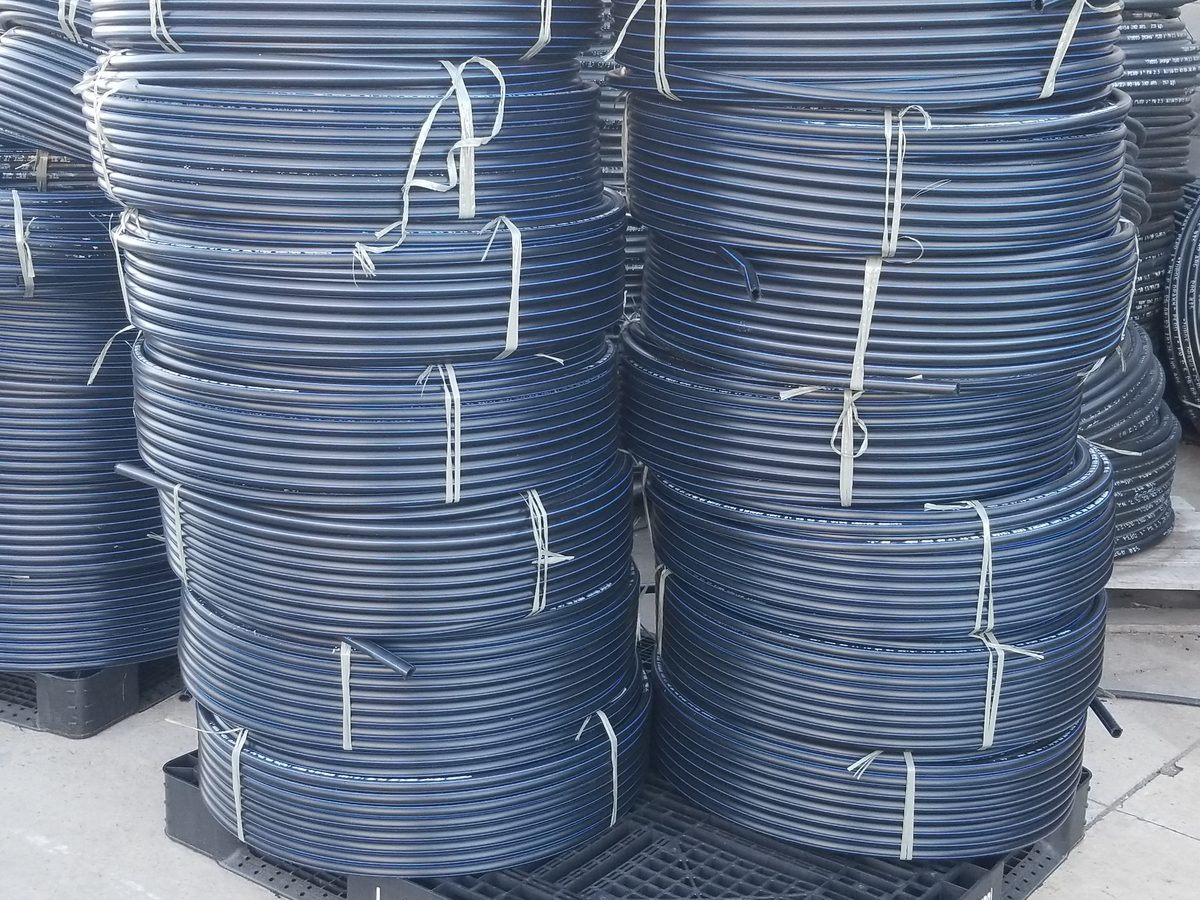 Tubería de polietileno para conducción de agua potable